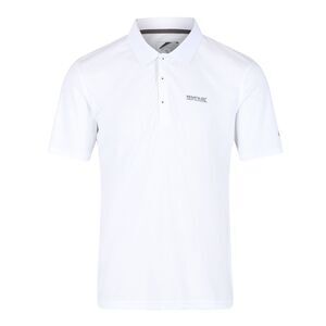 Regatta Mens Maverick V Active Polo Shirt / White